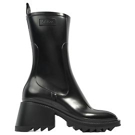 Chloé Chloe Betty Rainboots Black Rubber EU 36 Uk 3 Black