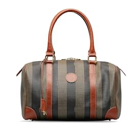 Fendi-Fendi Pequin Boston marron-Marron