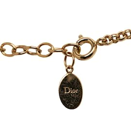 Dior-Dior Sautoir Bijou Boucles d'oreilles fantaisie en fausses perles-Autre