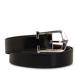 Cartier-Cinturón de cuero Cartier negro-Negro