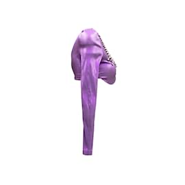 Autre Marque-Purple Miss Sohee Embellished Bra Top Size UK 10-Purple
