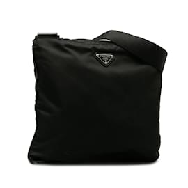 Prada-Bolso bandolera Prada Tessuto negro-Negro