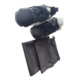 Givenchy Jaw Sneakers Black Leather 39 Black