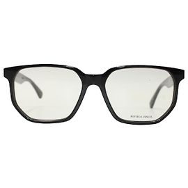 Bottega Veneta BV1097Óculos O D-Frame em acetato preto Preto