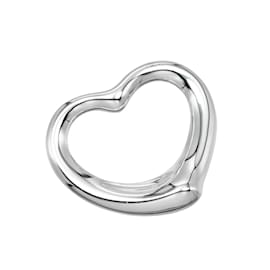 Tiffany & Co-Pingente Coração Aberto em Prata-Prata