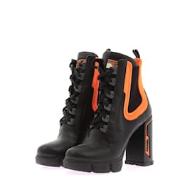 Prada-PRADA  Ankle boots T.eu 39 leather-Black