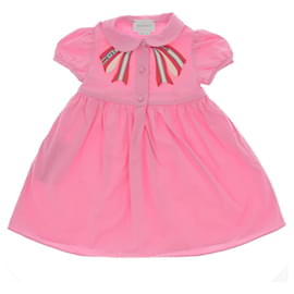 Gucci-GUCCI  Dresses T.fr 12 mois - jusqu'à 74cm cotton-Pink