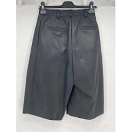 Autre Marque-NON SIGNE / UNSIGNED  Shorts T.International S Vegan leather-Black