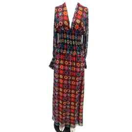 Autre Marque-MIMI LIBERTE Robes T.fr 36 silk-Multicolore