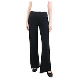 Rick Owens-Black pocket trousers - size UK 8-Black