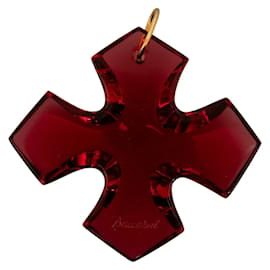 & Other Stories-[LuxUness] Glass Occitane Cross Pendant Glass Other in Excellent condition-Red