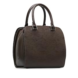 Louis Vuitton-Louis Vuitton Epi Pont-Neuf Lederhandtasche M5205D in gutem Zustand-Braun