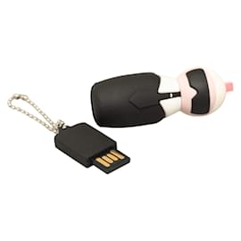 Fendi-Ciondolo per borsa con chiavetta USB Karlito-Nero