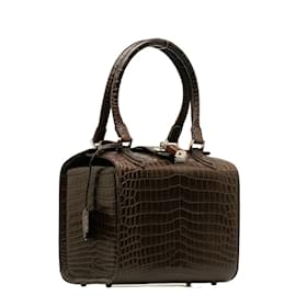 & Other Stories-Leather Handbag-Brown
