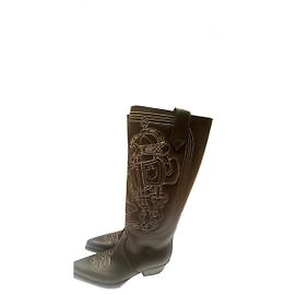 Hermès Botas de edição limitada Hermes Vegas Preto