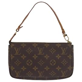 Louis Vuitton-LOUIS VUITTON Monogramm Pochette Accessoires Tasche M.51980 LV Auth yk9550-Monogramm