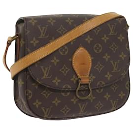 Louis Vuitton-LOUIS VUITTON Monogram Saint Cloud GM Shoulder Bag M51242 LV Auth 60731-Monogram