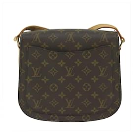 Louis Vuitton-LOUIS VUITTON Monogram Saint Cloud GM Shoulder Bag M51242 LV Auth ar10979b-Monogram