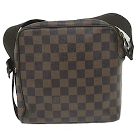 Louis Vuitton-LOUIS VUITTON Damier Ebene Olaf PM Shoulder Bag N41442 LV Auth bs10639-Other
