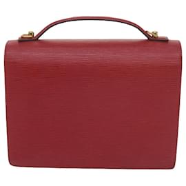 Louis Vuitton-Louis Vuitton Epi Monceau 28 Hand Bag 2way Red M40783 LV Auth 61150-Red