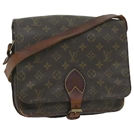 Louis Vuitton-LOUIS VUITTON Monogram Cartouchiere GM Shoulder Bag M51252 LV Auth bs10642-Monogram