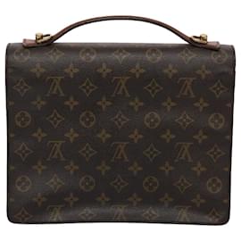 Louis Vuitton-Louis Vuitton Monogram Monceau 28 Hand Bag 2way M51185 LV Auth 60751-Monogram