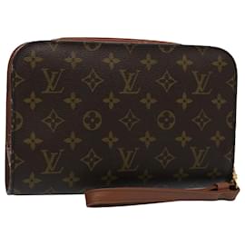 Louis Vuitton-LOUIS VUITTON Monogramm Orsay Clutch Bag M.51790 LV Auth 61184-Monogramm