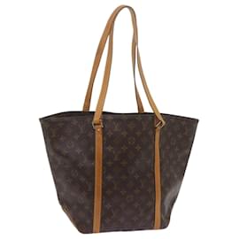 Louis Vuitton-LOUIS VUITTON Monogram Sac Shopping Tote Bag M51108 Auth LV 60011-Monogramme