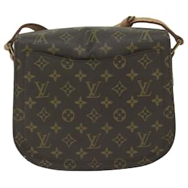 Louis Vuitton-LOUIS VUITTON Monogram Saint Cloud GM Shoulder Bag M51242 LV Auth ar10978b-Monogram