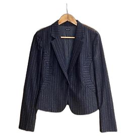 Joseph Jacke aus Wolle Grau Grau