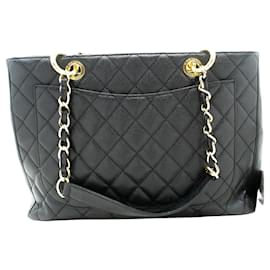 Chanel-Chanel GST (grand shopping tote)-Black