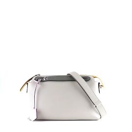 FENDI - Borsa a tracolla By The Way in pelle grigia Grigio