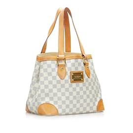 Gucci-White Gucci GG Embossed Perforated Square Bag-White