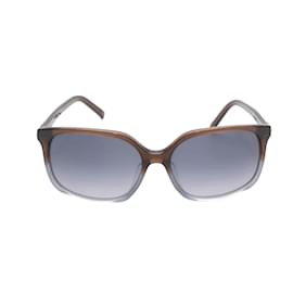 Fendi-Óculos de Sol Fendi Ombre Marrom e Azul-Marrom