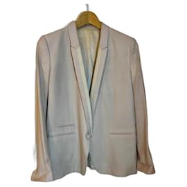 The Kooples-Modern tailor 1 Button. tuxedo type-Eggshell