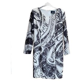 Robe blanche en polyester Roberto Cavalli Blanc