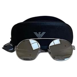 Armani-Óculos de sol-Prata