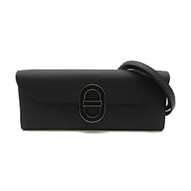 Hermès-Epsom Chaine d'Ancre To Go Wallet-Black