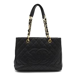 Chanel-CC Grand Shopping Bag-Black