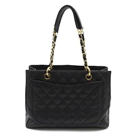Chanel-CC Grand Shopping Bag-Black