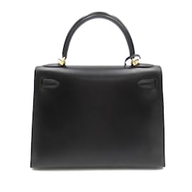 Hermès-Boxkalb Kelly 28 001848CC-Schwarz