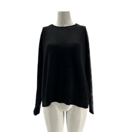 Autre Marque-SOFT GOAT  Knitwear T.International M Cashmere-Black