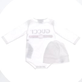 Gucci-Camisetas GUCCI.fr 3 mois - jusqu'a 60cm de algodón-Blanco