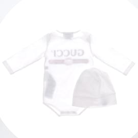 Gucci-Gucci tops T.FR 3	mois	-	jusqu'à	60cm Cotton-White