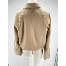 Autre Marque-WOOYOUNGMI  Tops T.fr 36 Wool-Camel