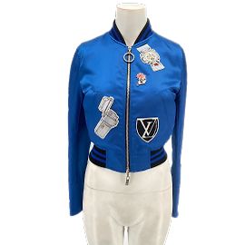 Louis Vuitton jackets T.FR 36 Polyester Blue
