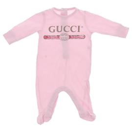 Gucci-GUCCI Outfits T.fr 3 Mois - gerade 60cm Baumwolle-Pink