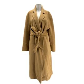 Autre Marque-NON SIGNE / UNSIGNED  Coats T.FR Taille Unique Wool-Brown