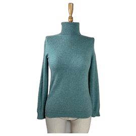 Jersey de cachemira Eric Bompard verde Otro Verde