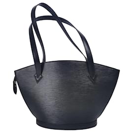 Louis Vuitton-Louis Vuitton Saint Jacques PM Preto Epi-Preto